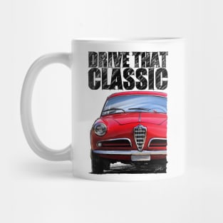 Drive that Classic 1960 Alfa Guilietta Sprint Veloce Mug